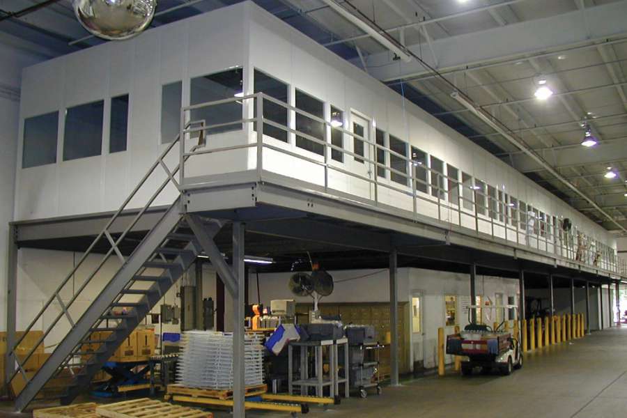 Prefabricated Vision Tower Mezzanine Systems