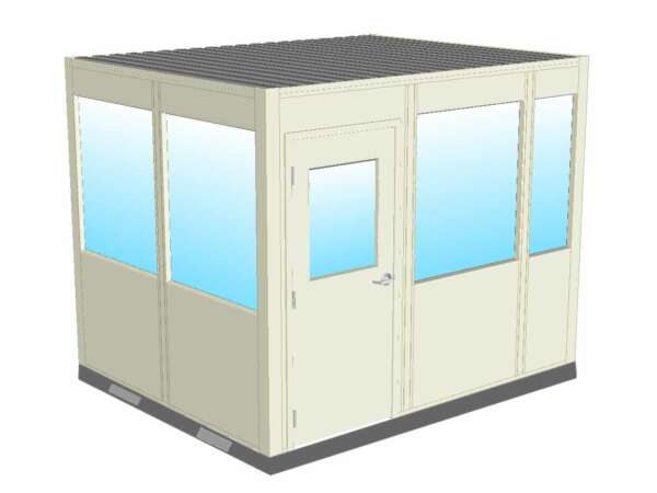 In-Plant Portable Office 7'6” x 10' | National Partitions